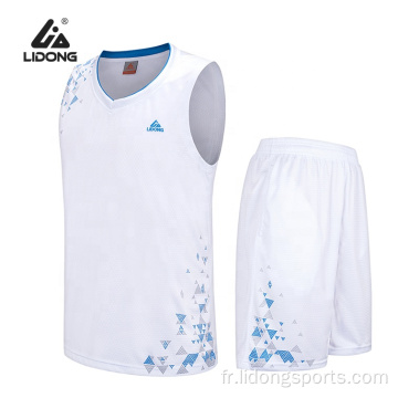 Jersey de basket-ball pas cher conception de basket-ball de nouveau style unifrom